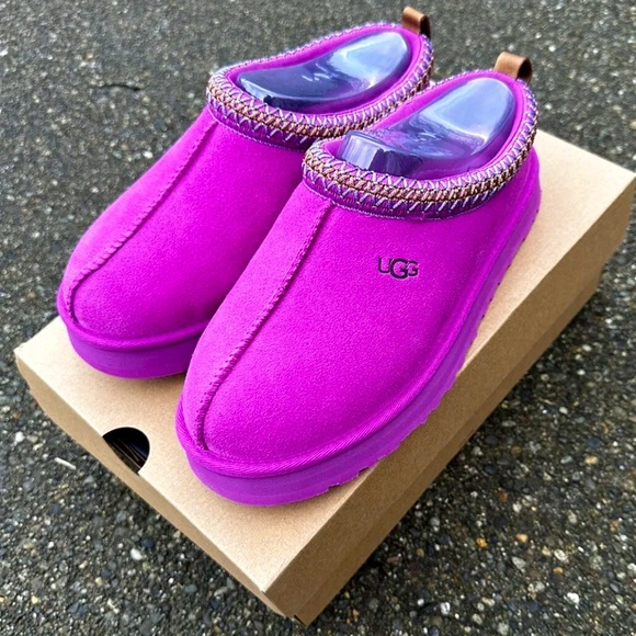 🍇🧘‍♀️🪁 UGG TAZZ SLIPPERS MANGOSTEEN  🍇🧘‍♀️🪁 - Picture 5 of 7